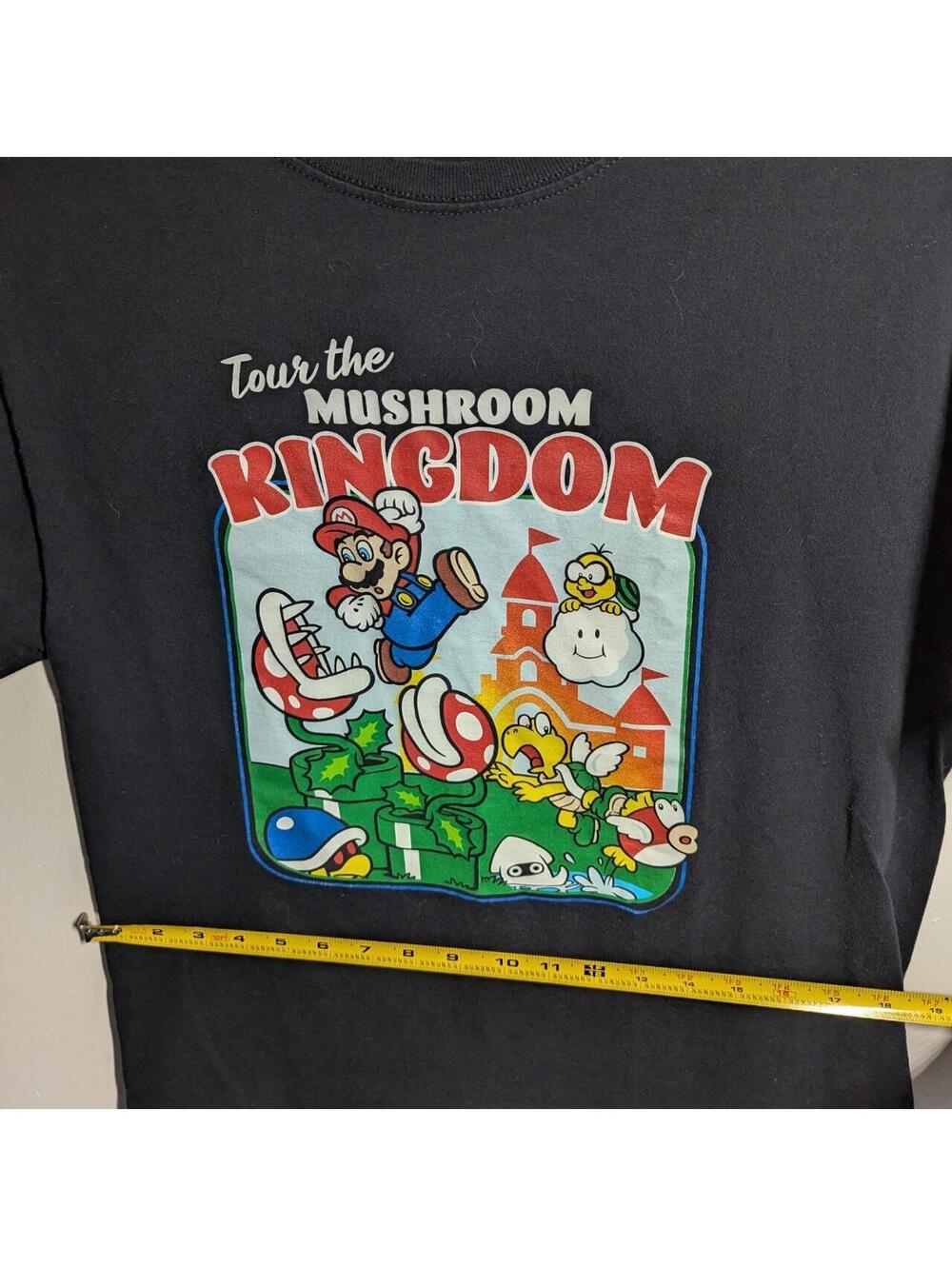 Nintendo Super Mario "Tour the Mushroom Kingdom" Tee